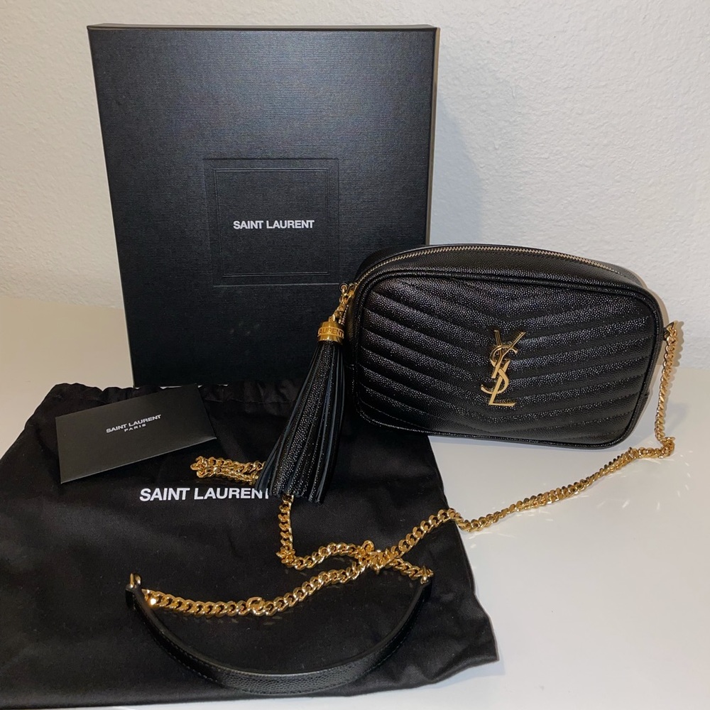 ❤️SOLD❤️Saint Laurent Mini Lou Camera Bag - Picture 1 of 8